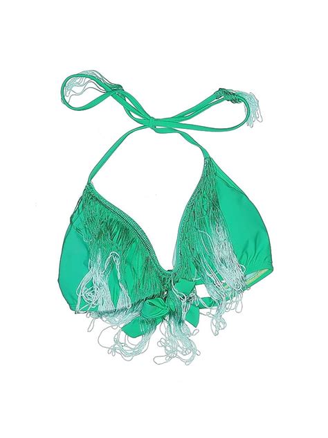 The Bikini Lab Green Swimsuit Top Size M Off Thredup