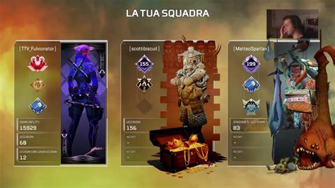 APEX LEGENDS Stagione 5 3 Ranked Tutta La Notte Se Non Crasha Xd