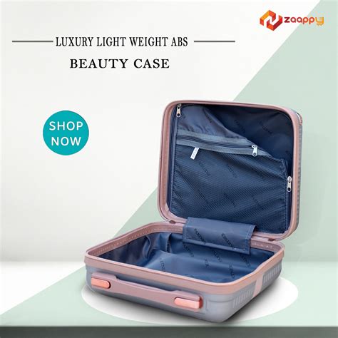 Buy Luxury ABS Beauty Case Lightweight Make Up Box – Zaappy.com
