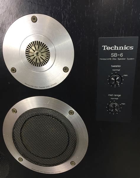 Technics Sb Honeycomb Disc Speaker System