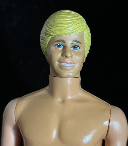 Blonde Ken 1983 Mattel Barbie Doll Knees Bend Nude For OOAK B 20 EBay