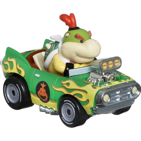 Mattel Hot Wheels Mario Kart Cars Bowser Jr Flame Flyer Gbg Hdb Toys Shop Gr