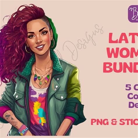 Latina Stickers Etsy