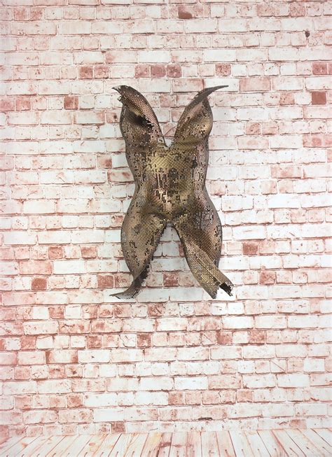 Metal Wall Art Sculpture Abstract Torso Sexy Figurine Nude Etsy