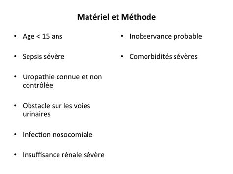 Urofrance Analyse Des Facteurs Pr Dictifs De R Cidive Des Prostatites