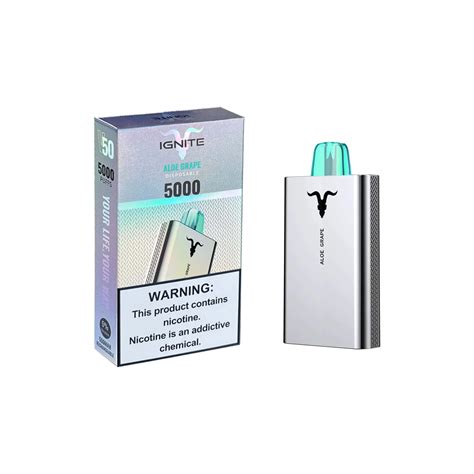 Banana Ice Ignite V50 Pod Descartável 5000puffs Senhor Vapor