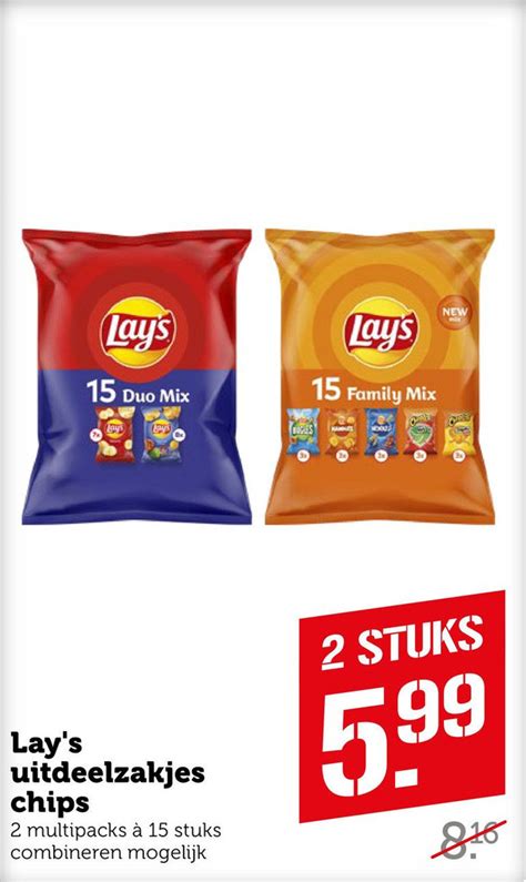 Lay S Uitdeelzakjes Chips Aanbieding Bij Coop