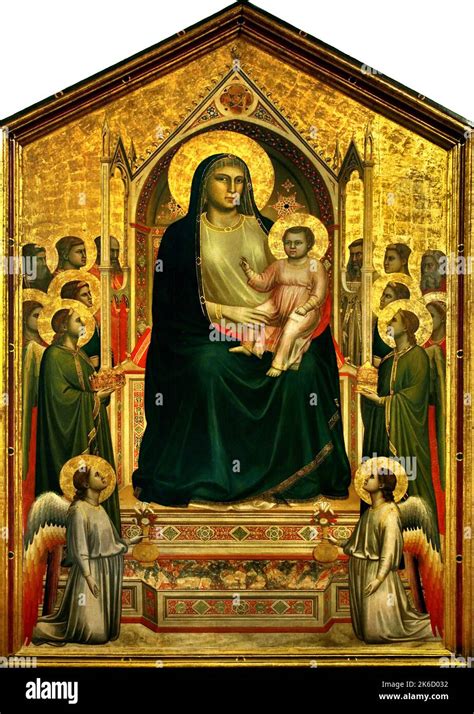 Giotto Di Bondone Madonna Enthroned