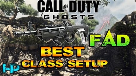 Call Of Duty Ghosts Best Class Setup Fad The Under Rated Beast