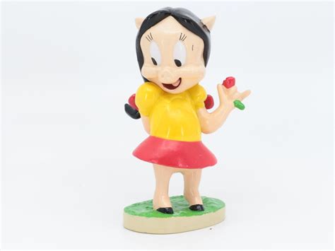 Rare Figure Looney Tunes Petunia Pig Collectible Image Looney Tunes Dea