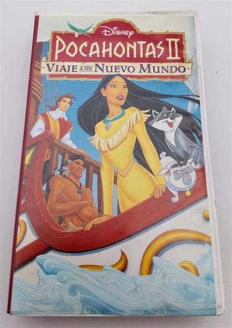 Vhs Pocahontas Viaje A Un Nuevo Mundo Walt Disney Original Meses