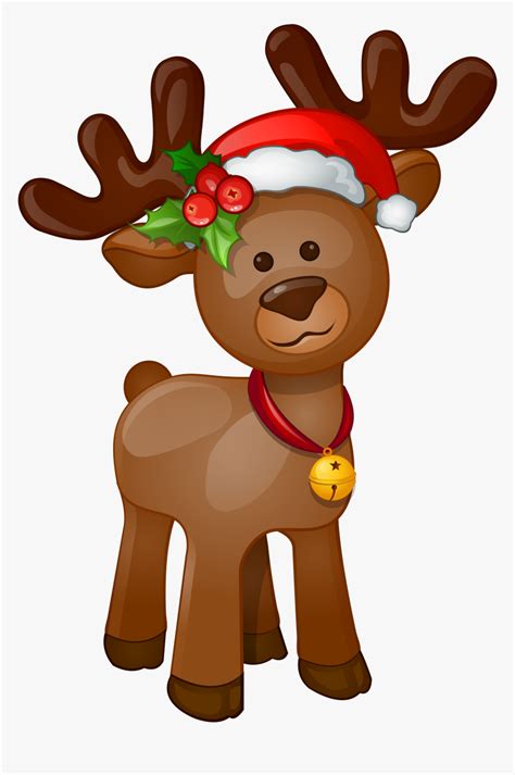 22 221378 Christmas Reindeer Png Image Cute Reindeer Christmas Clipart