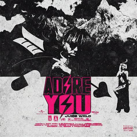 Adore You” Cover Art I Made Rjuicewrld