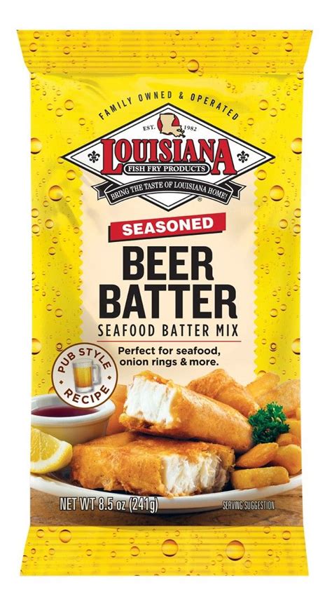 La Fish Fry Beer Batter Mix 85 Oz Batters And Coatings Products