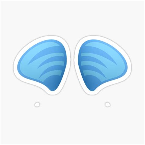 Blue Shells Bikini Beach Bra Costume Carnival Mardi Gras Grunge Vintage Retro Style Sticker