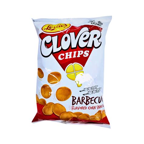 clover chips corn snacks barbecue