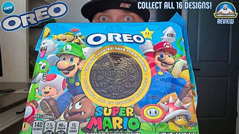 Oreo Super Mario Cookies Review COLLECT EM ALL Theendorsement