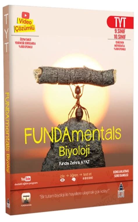 Tongu Akademi Tyt Biyoloji Fundamentals Konu Anlat Ml Soru Bankas