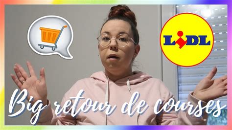 Retour De Courses Lidl Famille Nombreuses Youtube