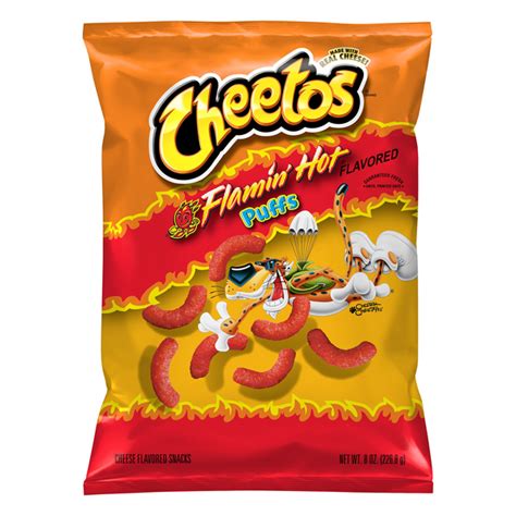 Save On Cheetos Cheese Flavored Snacks Flamin Hot Puffs Order Online