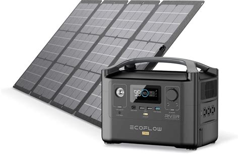 EF ECOFLOW River Pro Générateur solaire 720 Wh avec panneau solaire 110