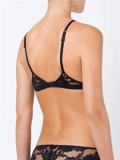 La Perla Souple Lace Triangle Bra Black Artofit