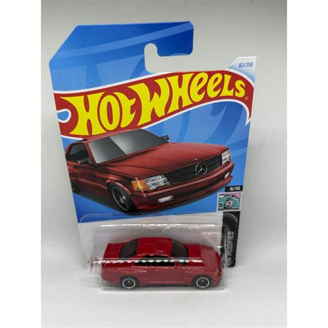 絕版限量稀有 風火輪 小汽車 模型車 Hot Wheels MERCEDES BENZ SEC AMG賓士 蝦皮購物