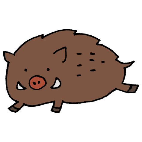 上 猪 イラスト フリー 807229 猪 イラスト フリー