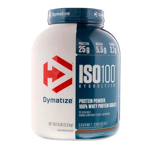 Proteina Dymatize Iso Lbs Sabor Chocolate