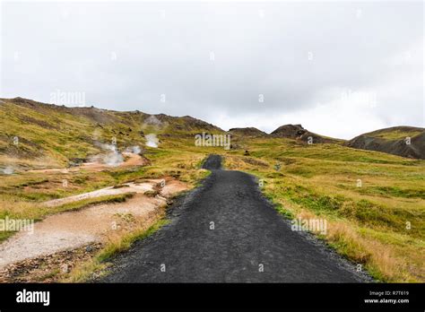 Hveragerdi geothermal park hi-res stock photography and images - Alamy