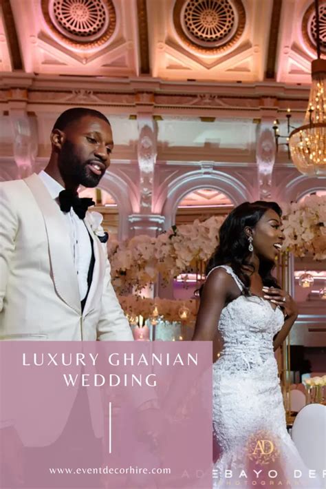 Grand Connaught Rooms Ghanian Wedding Lavish Decor Event Decor Hire
