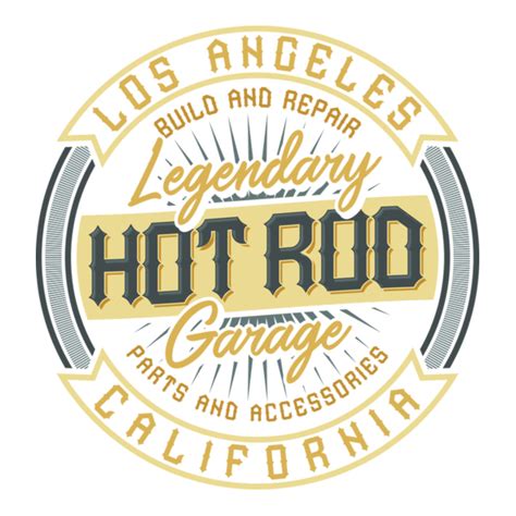 Legendary Hot Rod Garage póló minta Pólómánia