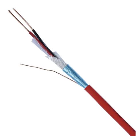 Exactcables Shielded X Sqmm Solid Bare Copper Conductor Red Pvc