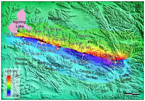 Aerial Mapping Of Coseismic Surface Rupture Of 2021 Mw 7 3 Maduo