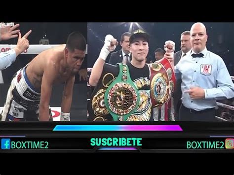 Naoya Inoue Logra Segundo Indiscutido Al Derrotar A Tapales Por Tko En