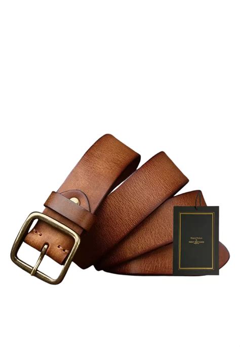 Buy Twenty Eight Shoes Vintage Handmade Full Grain Leather Belt Cp