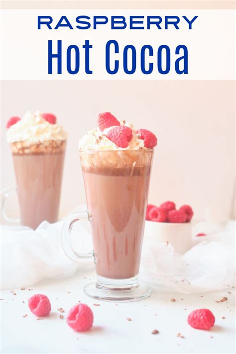 Easy Milk Chocolate Raspberry Hot Cocoa Recipe Mama Likes To Cook