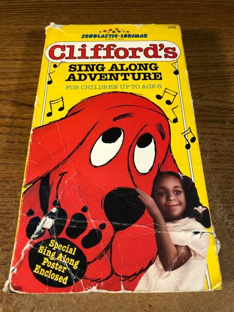 Cliffords Sing Along Adventures Vhs Vcr Used Video Tape Very Rare Ebay