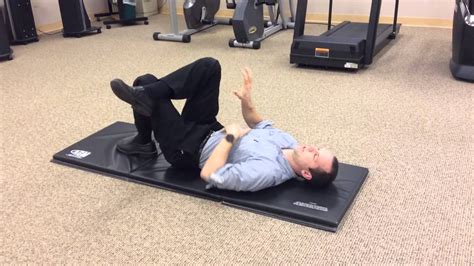 Supine Hip External Rotation Youtube