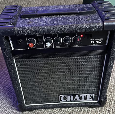 Crate By Slm Electronics G10 1980s Black Reverb