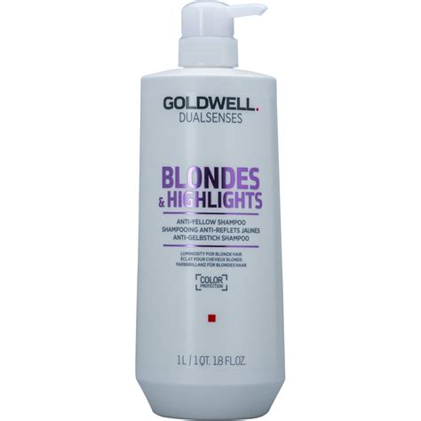 Dual Senses Blondes Highlights Anti Yellow Shampoo Luminosity For Blonde Hair ECosmetics