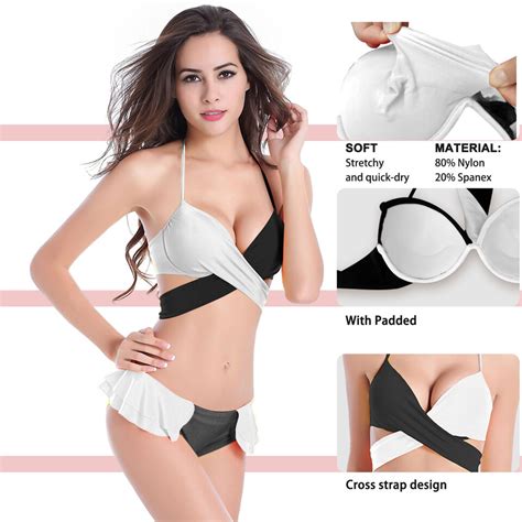 Sexy Women Brazilian Bikini Scrunches Butt Swimwear Pcs Set Lady Swimsuit Ebay