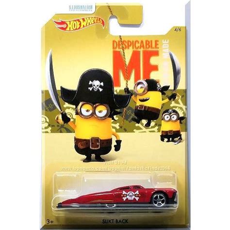 Hot Wheels Slikt Back Despicable Me Minion Made Series Kroger On