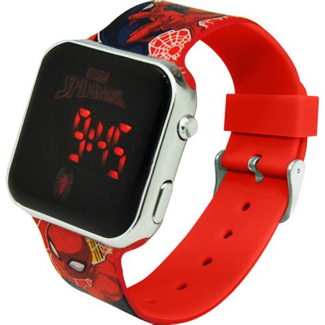 Relogio Homem Aranha - Relógio Spiderman / Homem-Aranha Led - LIVRARIA ZÉ