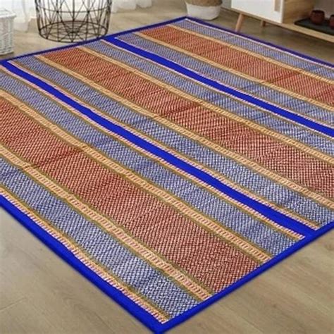 Korai Grass Checked Eco Friendly Elegant Floor Mat Manufacturer