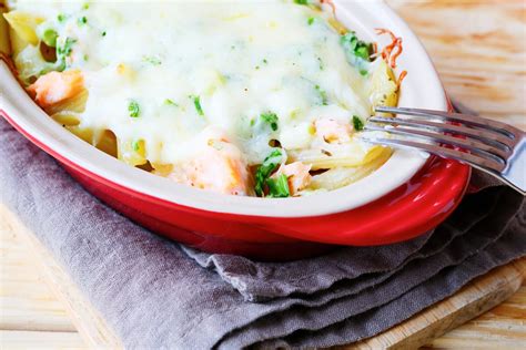 Smoked Salmon Pasta Bake