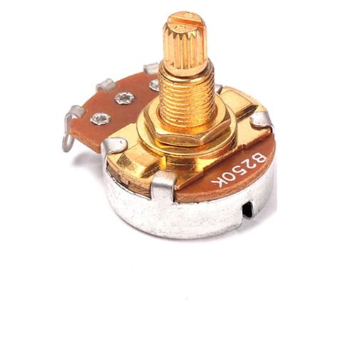 Acoustic Guitar Volume Pot B K Solder Lugs Potentiometer Earth Tones