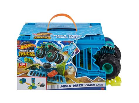Ripley Set De Juego Hot Wheels Mega Wrex Crash Cage