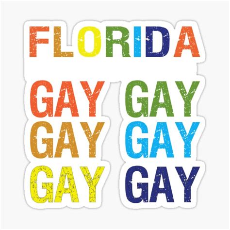 Florida Gay Say Gay Lesson Plans For Today LGBTQ Gay Say Gay Everyday Sticker For Sale By