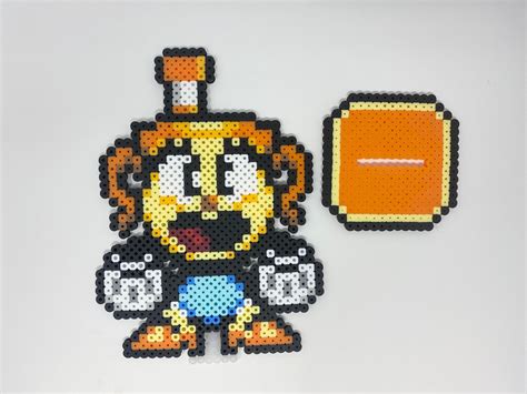 Cuphead Perler Bead Sprite Set Etsy